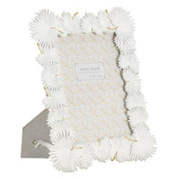 Portafoto Olistic 49, Bianco, Poliresina, 22,7x1,5x28 cm, Seven Design