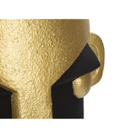 Vaso Decorativo Viso 22, Nero, Poliresina, 30x23,5x40 cm, Seven Design