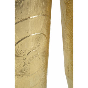 Set di 3 Vasi Decorativi MF418, Oro, Metallo, 50,8x50,8x114,9 cm, Seven Design