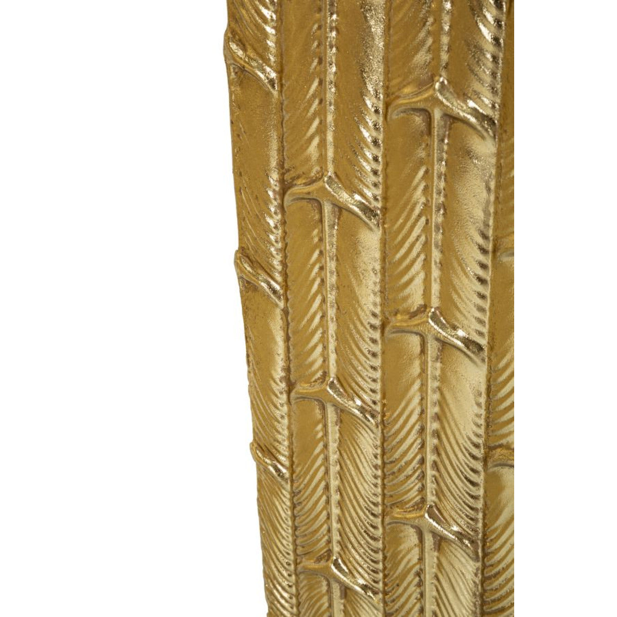 Set di 2 Vasi Decorativi MF388, Oro, Metallo, 40x40x99 cm, Seven Design