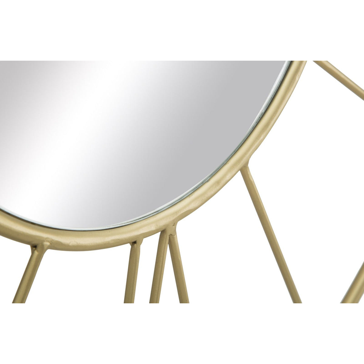 Orologio da Parete MF283, Oro, Metallo, 80x6x80 cm, Seven Design