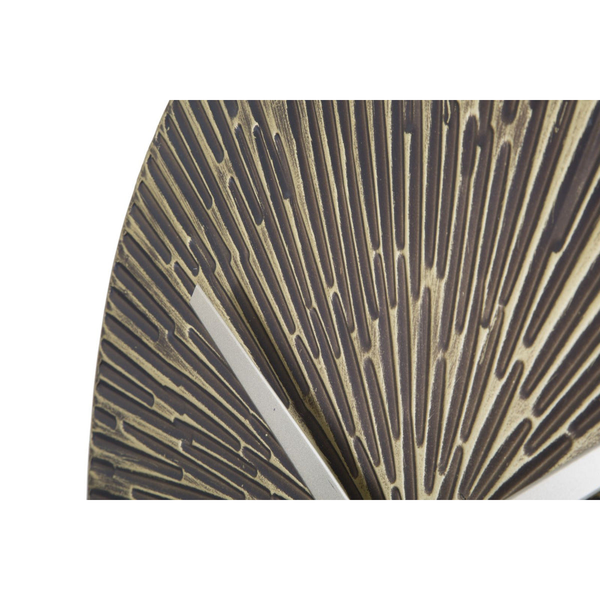 Orologio da Parete MF241, Bronzo, Metallo, 50x3,5x50 cm, Seven Design