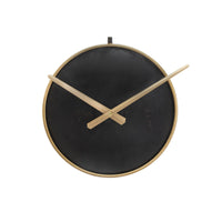 Orologio da Parete MF244, Nero, Metallo, 61x4,5x61 cm, Seven Design
