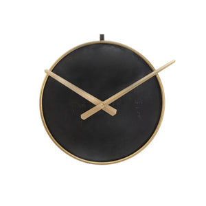 Orologio da Parete MF244, Nero, Metallo, 61x4,5x61 cm, Seven Design