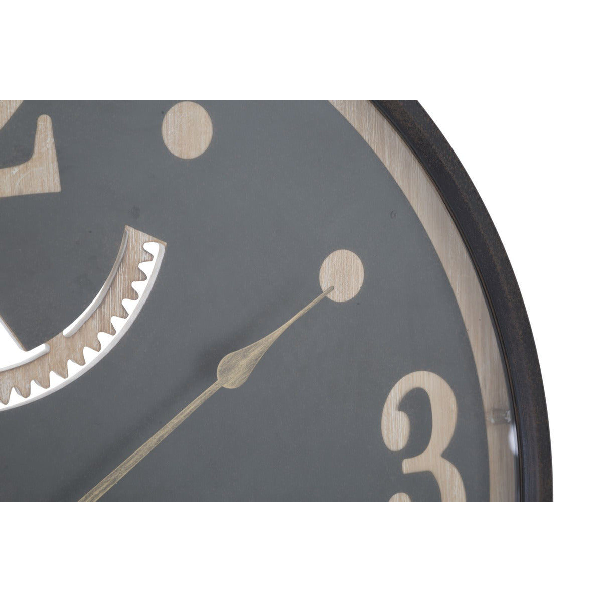 Orologio da Parete MF271, Grigio, Metallo, 67x6,5x67 cm, Seven Design