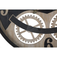 Orologio da Parete MF271, Grigio, Metallo, 67x6,5x67 cm, Seven Design