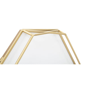 Orologio da Parete MF281, Oro, Metallo, 56x6,5x56 cm, Seven Design