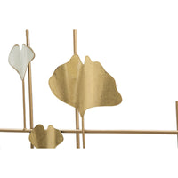 Orologio da Parete MF238, Oro, Metallo, 75,5x3,5x133 cm, Seven Design