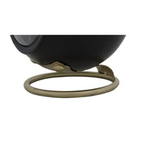 Orologio da Tavolo MF295, Nero, Metallo, 16x13x19 cm, Seven Design