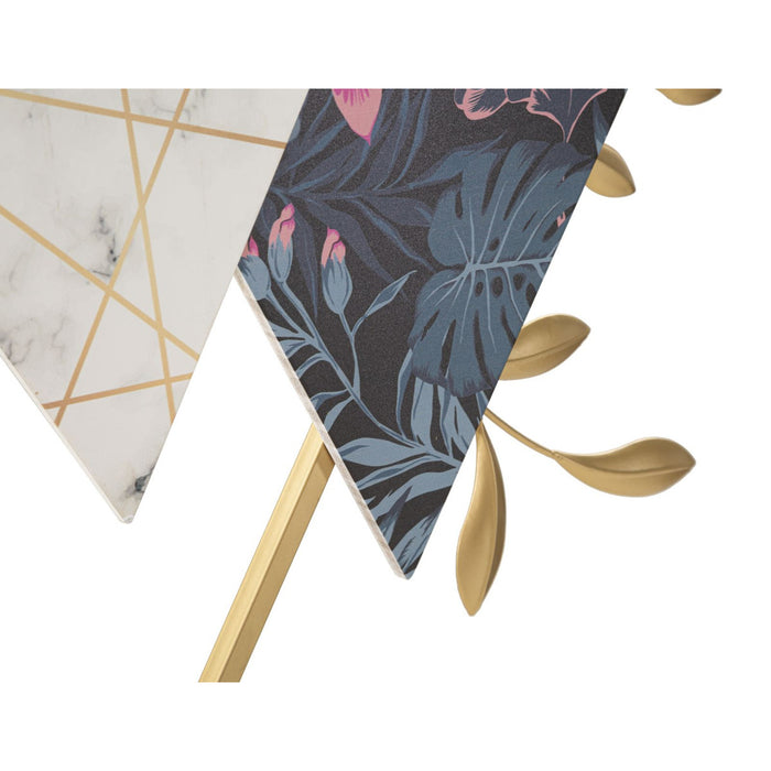 Orologio da Parete MF265, Multicolore, Metallo, 75x4,5x59 cm, Seven Design