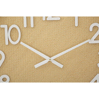 Orologio da Parete MF234, Marrone, Rattan, 60x4,5x60 cm, Seven Design
