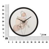Orologio da Parete MF285, Multicolore, Metallo, 40x3,5x40 cm, Seven Design
