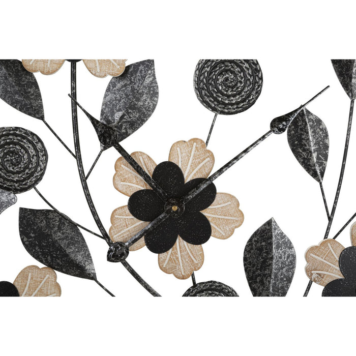 Orologio da Parete MF250, Nero, Metallo, 5,5x5,5x67 cm, Seven Design