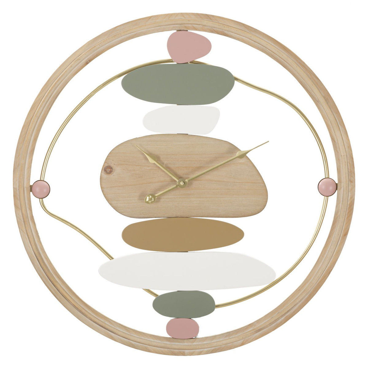 Orologio da Parete MF267, Multicolore, Metallo, 57x3,8x57 cm, Seven Design