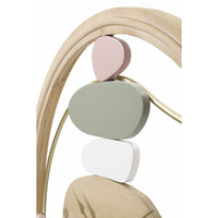 Orologio da Parete MF267, Multicolore, Metallo, 57x3,8x57 cm, Seven Design