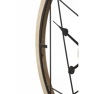 Orologio da Parete MF261, Marrone, Metallo, 60x2,5x60 cm, Seven Design