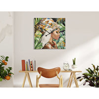 Orologio da Parete Africa 2, Multicolore, MDF, 60x4,5x60 cm, Seven Design