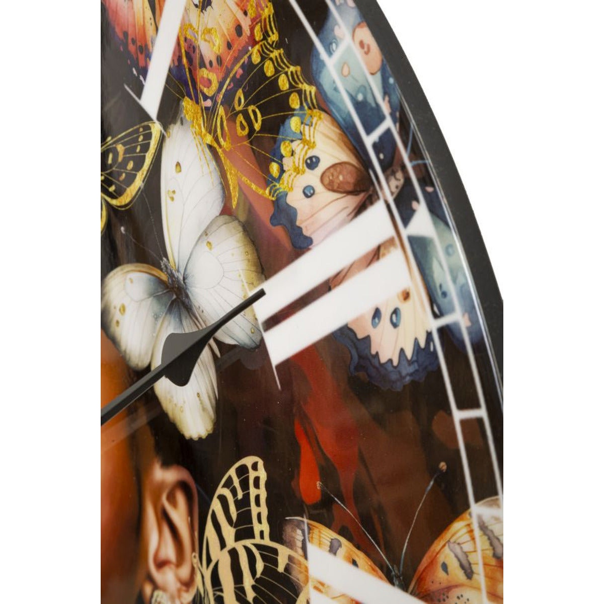 Orologio da Parete Africa 3, Multicolore, MDF, 60x4,5x60 cm, Seven Design