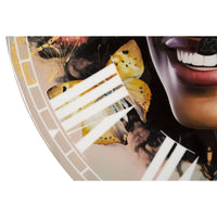 Orologio da Parete Africa 3, Multicolore, MDF, 60x4,5x60 cm, Seven Design