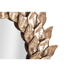 Specchio con Cornice MF494, Rame, Metallo, 73x5x73 cm, Seven Design