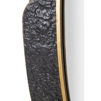 Specchio con Cornice Geometrico 17, Grigio, Metallo, 55,9x5,7x90,8 cm, Seven Design