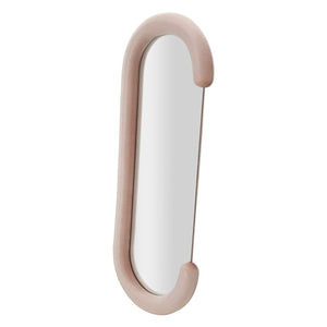 Specchio con Cornice Ecci 1, Rosa, MDF, 60x7x160 cm, Seven Design