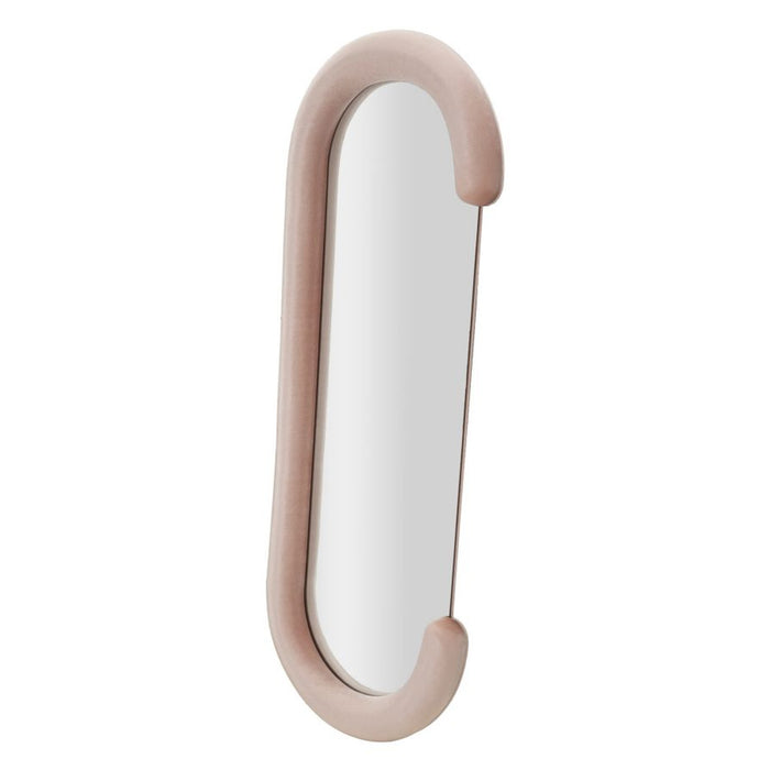 Specchio con Cornice Ecci 1, Rosa, MDF, 60x7x160 cm, Seven Design