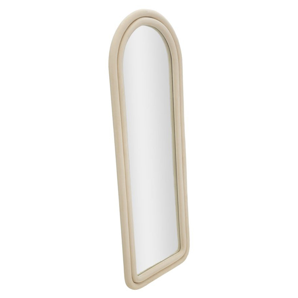 Specchio con Cornice MF463, Beige, MDF, 60x4x160 cm, Seven Design