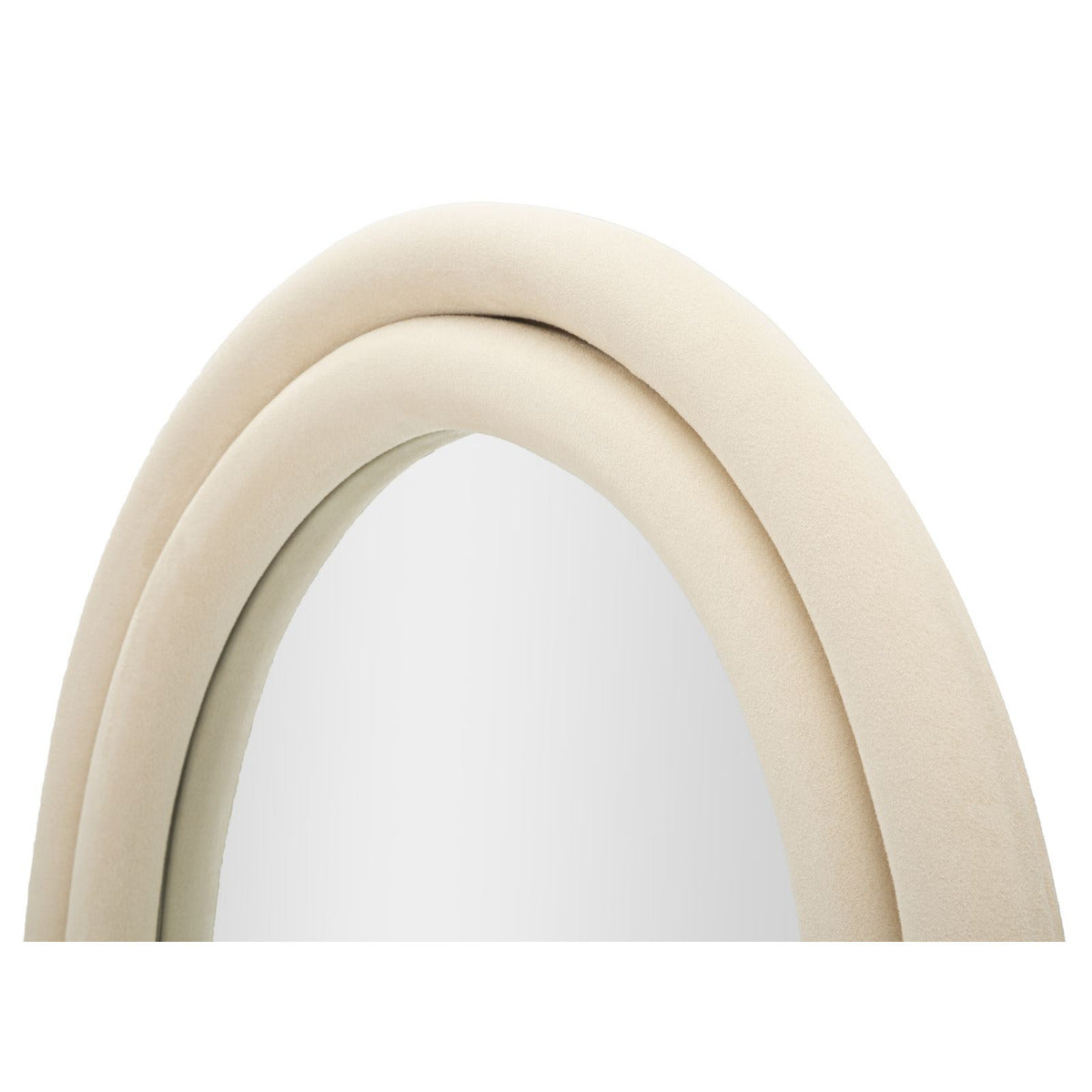 Specchio con Cornice MF463, Beige, MDF, 60x4x160 cm, Seven Design