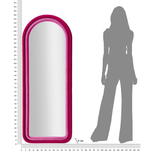 Specchio con Cornice MF464, Rosa, MDF, 60x4x160 cm, Seven Design