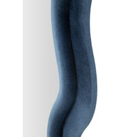 Specchio con Cornice Onde 2, Blu, MDF, 60x6x160 cm, Seven Design
