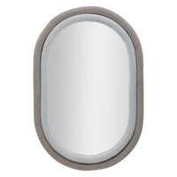 Specchio con Cornice MF468, Grigio, MDF, 60x4x90 cm, Seven Design