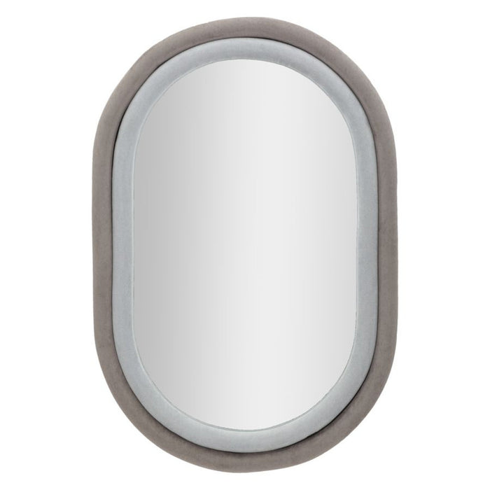 Specchio con Cornice MF468, Grigio, MDF, 60x4x90 cm, Seven Design