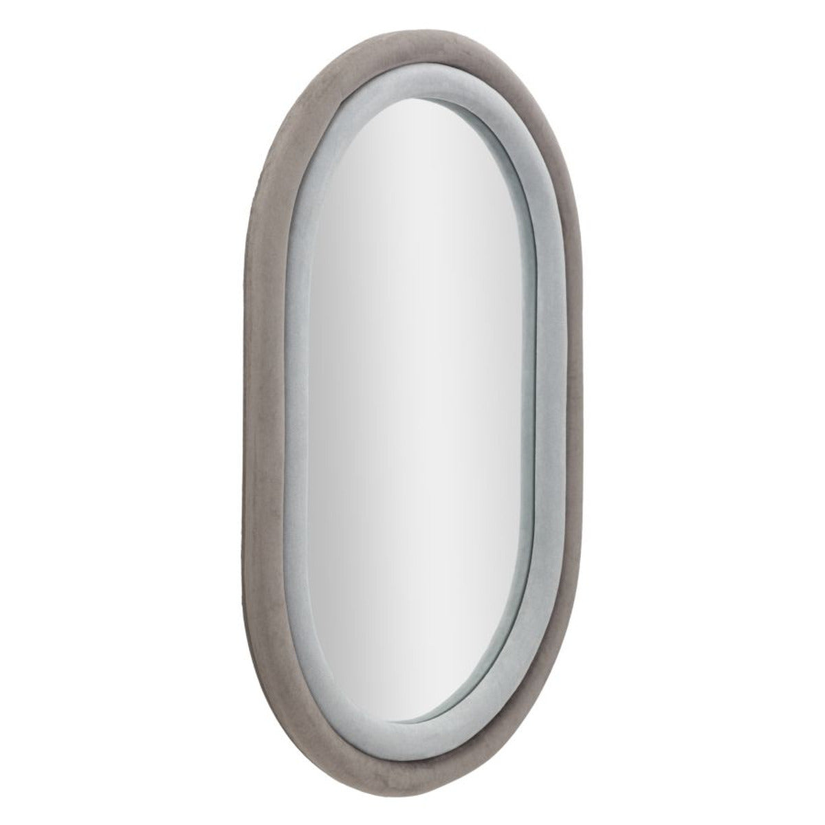 Specchio con Cornice MF468, Grigio, MDF, 60x4x90 cm, Seven Design