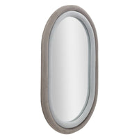 Specchio con Cornice MF468, Grigio, MDF, 60x4x90 cm, Seven Design