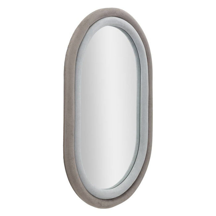 Specchio con Cornice MF468, Grigio, MDF, 60x4x90 cm, Seven Design