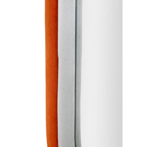 Specchio con Cornice MF469, Arancione, MDF, 60x4x90 cm, Seven Design