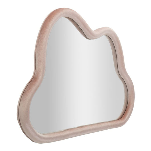Specchio con Cornice Cloud, Rosa, MDF, 90x4x60 cm, Seven Design