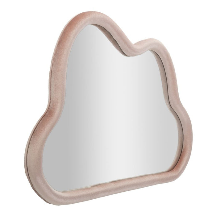 Specchio con Cornice Cloud, Rosa, MDF, 90x4x60 cm, Seven Design