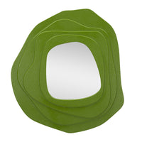 Specchio con Cornice MF477, Verde, MDF, 90x4x97 cm, Seven Design