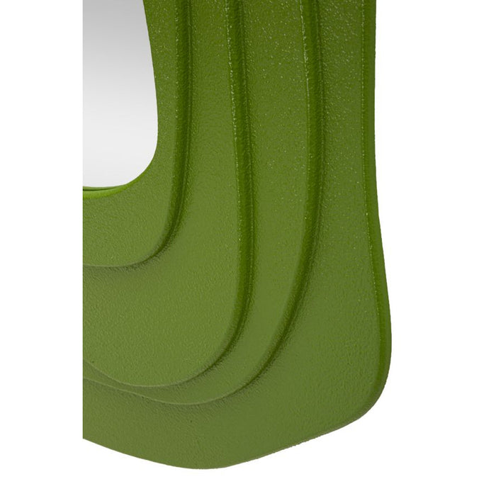 Specchio con Cornice MF477, Verde, MDF, 90x4x97 cm, Seven Design