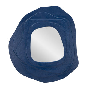 Specchio con Cornice MF478, Blu, MDF, 90x4x97 cm, Seven Design