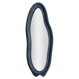 Specchio con Cornice MF466, Blu, MDF, 40x4x160 cm, Seven Design