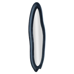 Specchio con Cornice MF466, Blu, MDF, 40x4x160 cm, Seven Design