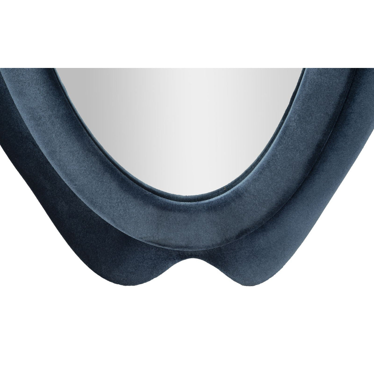 Specchio con Cornice MF466, Blu, MDF, 40x4x160 cm, Seven Design