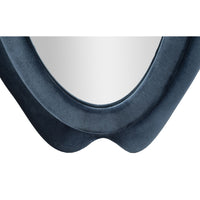 Specchio con Cornice MF466, Blu, MDF, 40x4x160 cm, Seven Design