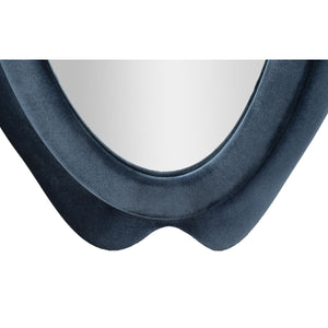 Specchio con Cornice MF466, Blu, MDF, 40x4x160 cm, Seven Design