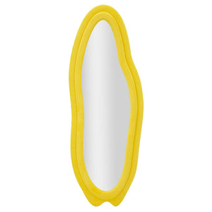 Specchio con Cornice MF467, Giallo, MDF, 40x4x160 cm, Seven Design