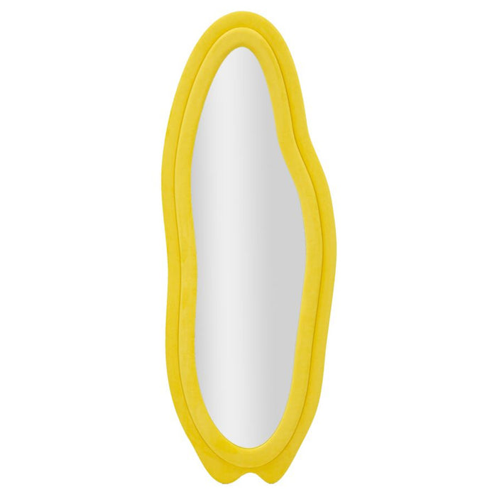 Specchio con Cornice MF467, Giallo, MDF, 40x4x160 cm, Seven Design