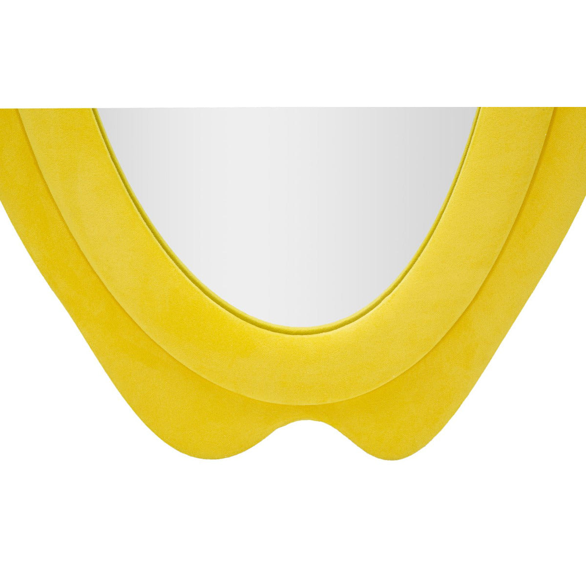 Specchio con Cornice MF467, Giallo, MDF, 40x4x160 cm, Seven Design